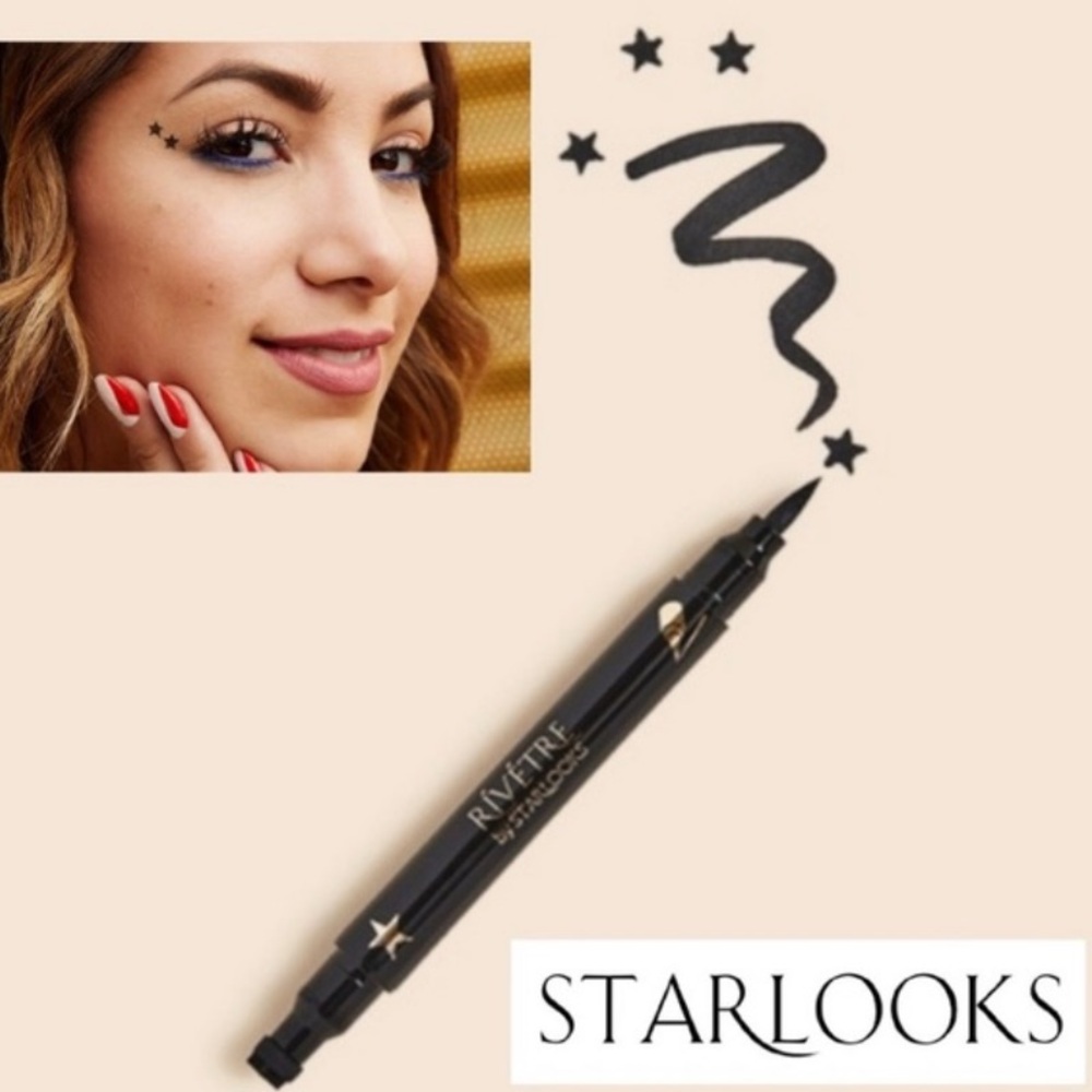 💎 STARLOOKS Rivetre Luxe Longwear Eye Liner Pen Brown Full-Size New